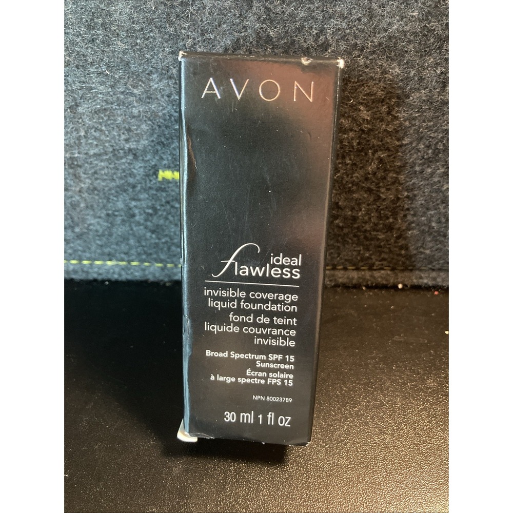 Avon Ideal Flawless‎ Invisible Coverage Foundation Pure Beige Sealed Z202